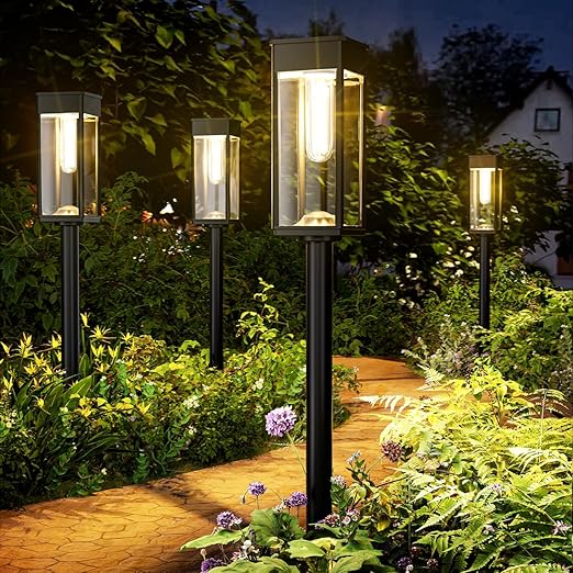 Warm White Solar Pathway Lights – Pack of 6 thumbnail