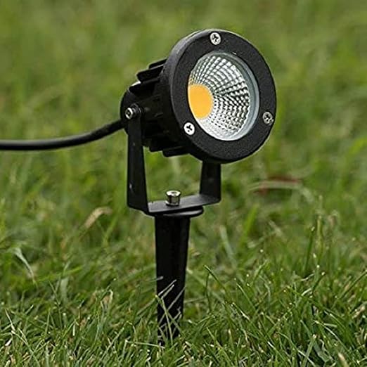 Warm White Outdoor Metal Spotlight thumbnail