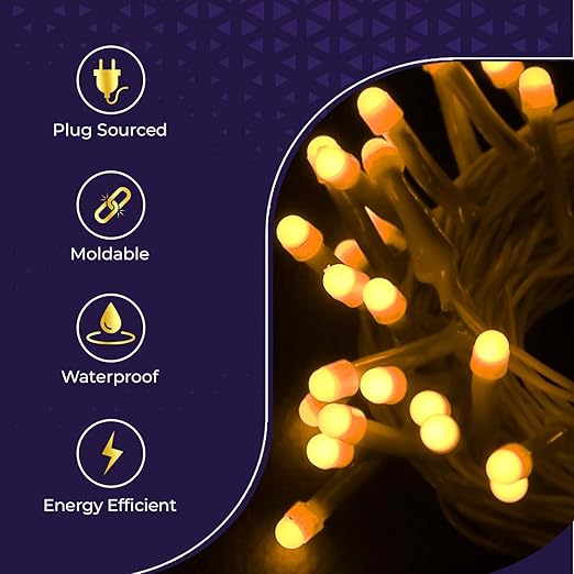 Warm White LED String Light – 40 LEDs thumbnail