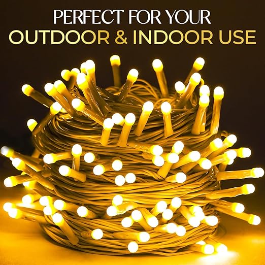 Warm White LED String Light – 40 LEDs