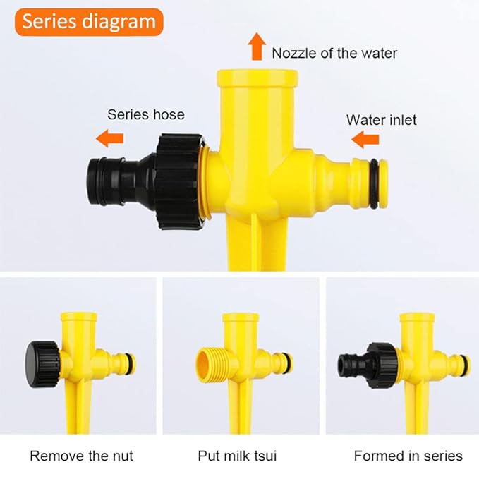 ABS Garden Sprinkler – Yellow thumbnail