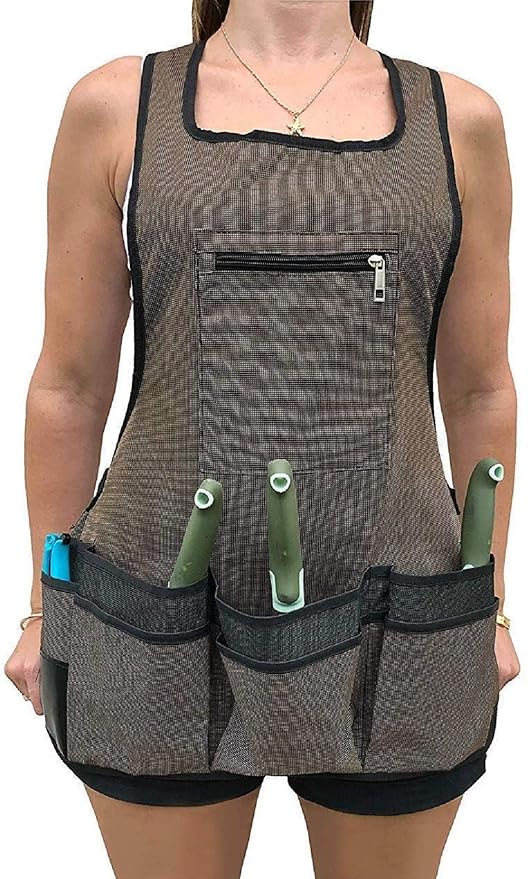 Brown Oxford Canvas Garden Apron