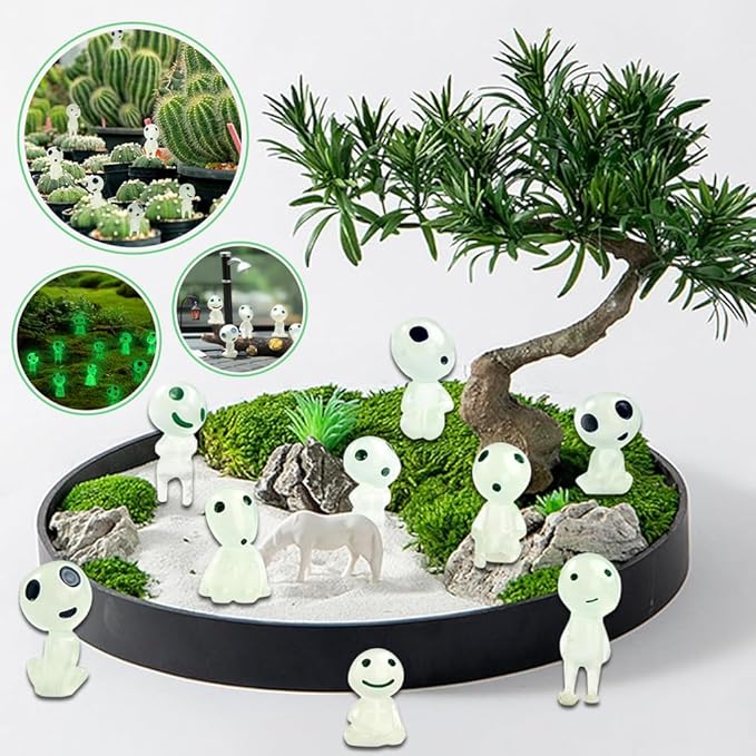 Glowing Mini Alien Figurines