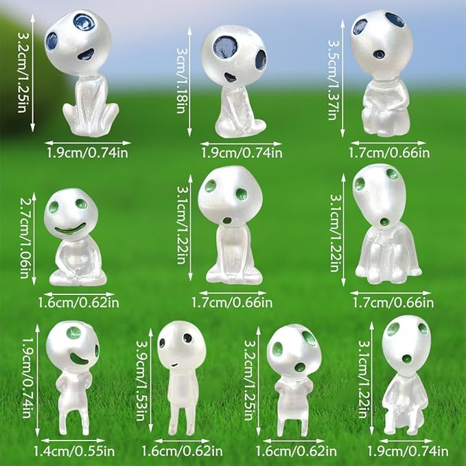 Glowing Mini Alien Figurines thumbnail