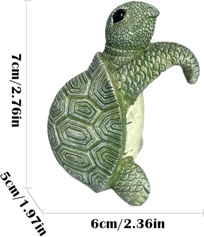 Cute Climbing Tortoise Flower Pot Hugger thumbnail